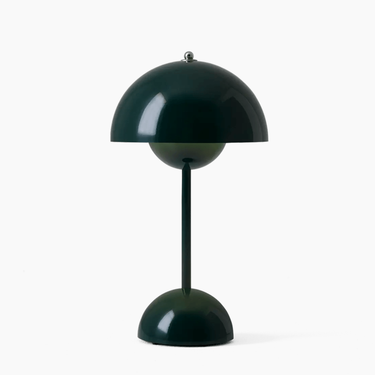 Skandinavische LED Pilz Tischlampe im Retro Stil
