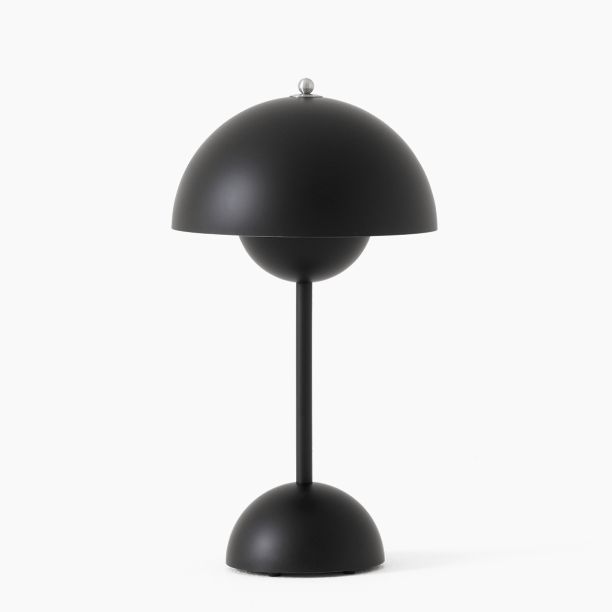 Skandinavische LED Pilz Tischlampe im Retro Stil