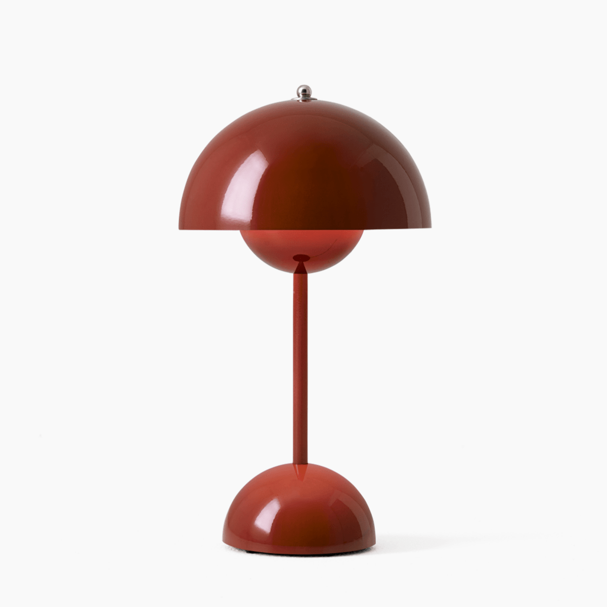 Skandinavische LED Pilz Tischlampe im Retro Stil