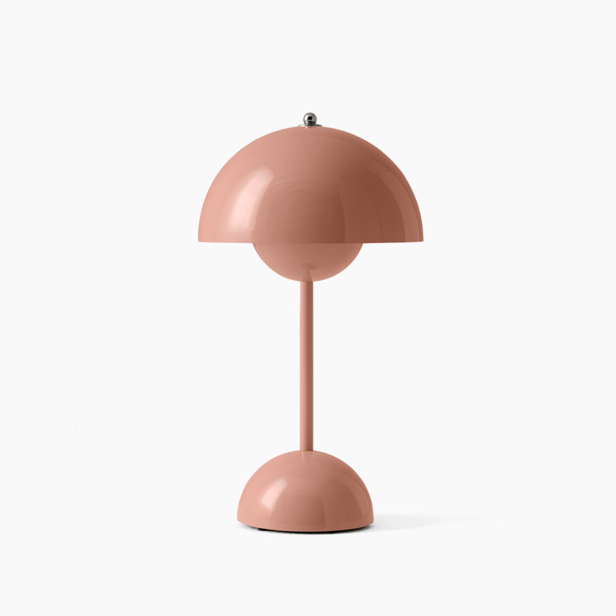 Skandinavische LED Pilz Tischlampe im Retro Stil