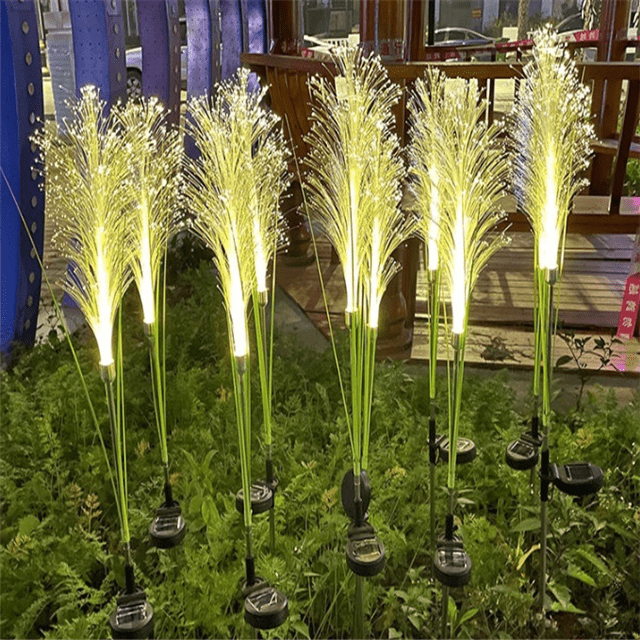 Solar Schilfrohr Außen Gartenleuchte