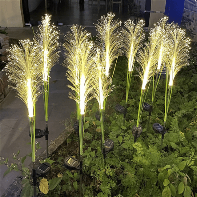 Solar Schilfrohr Außen Gartenleuchte