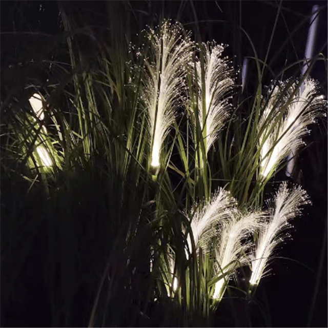 Solar Schilfrohr Außen Gartenleuchte