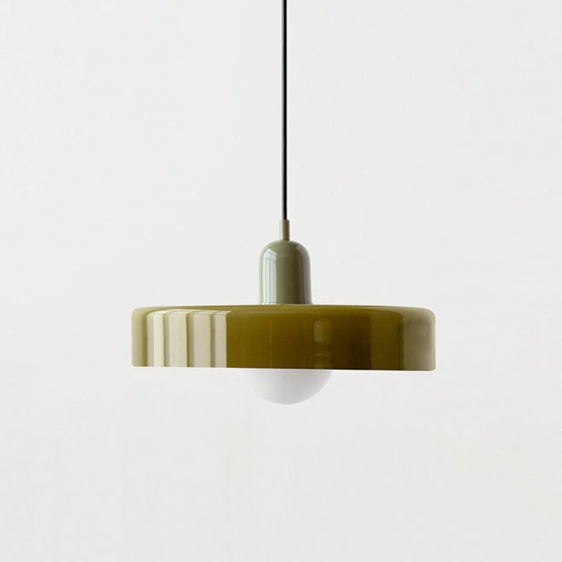 Bauhaus Hanglamp – Gekleurd Glas Stijlvol Design - Rivermark