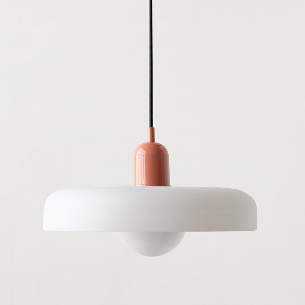 Bauhaus Hanglamp – Gekleurd Glas Stijlvol Design - Rivermark