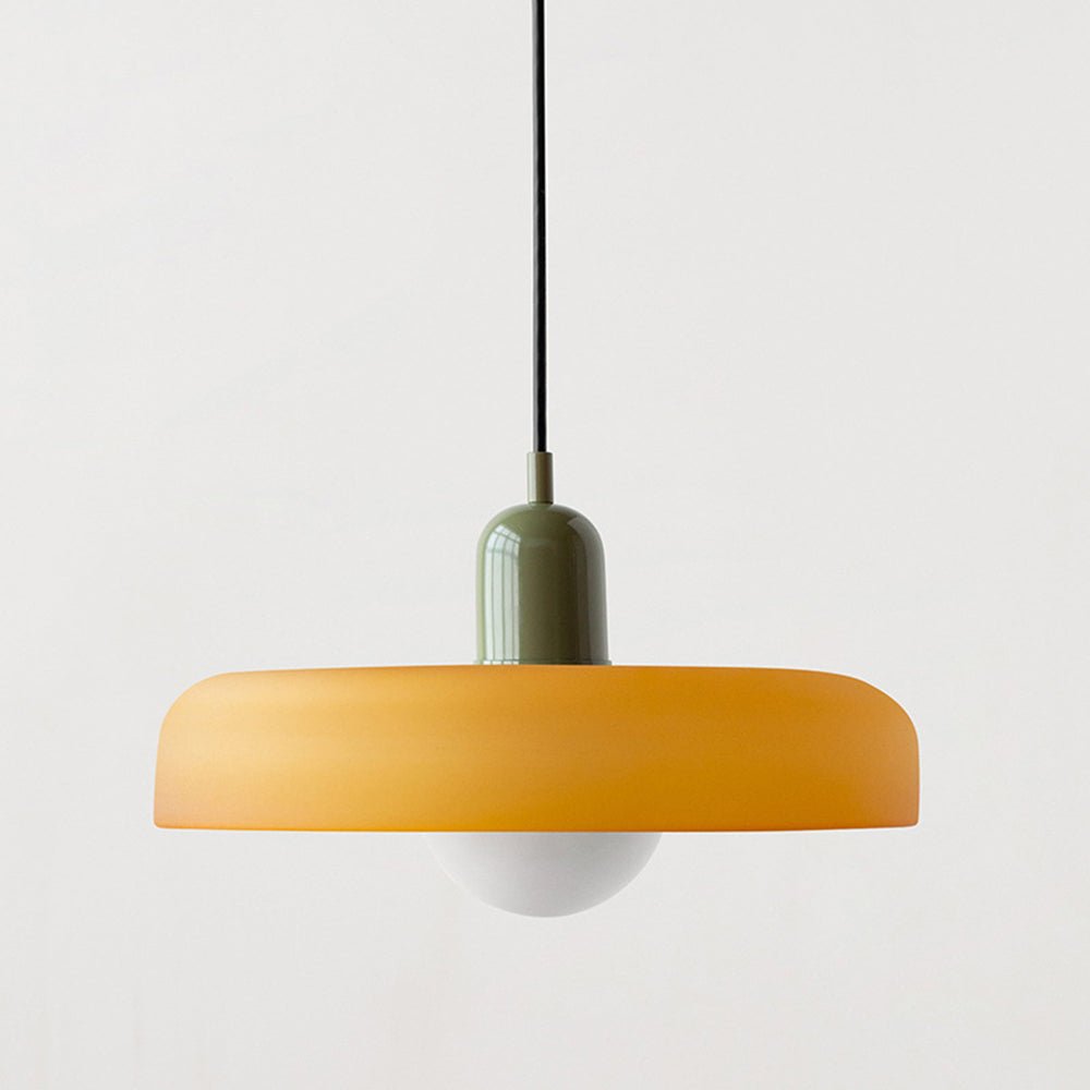 Bauhaus Hanglamp – Gekleurd Glas Stijlvol Design - Rivermark