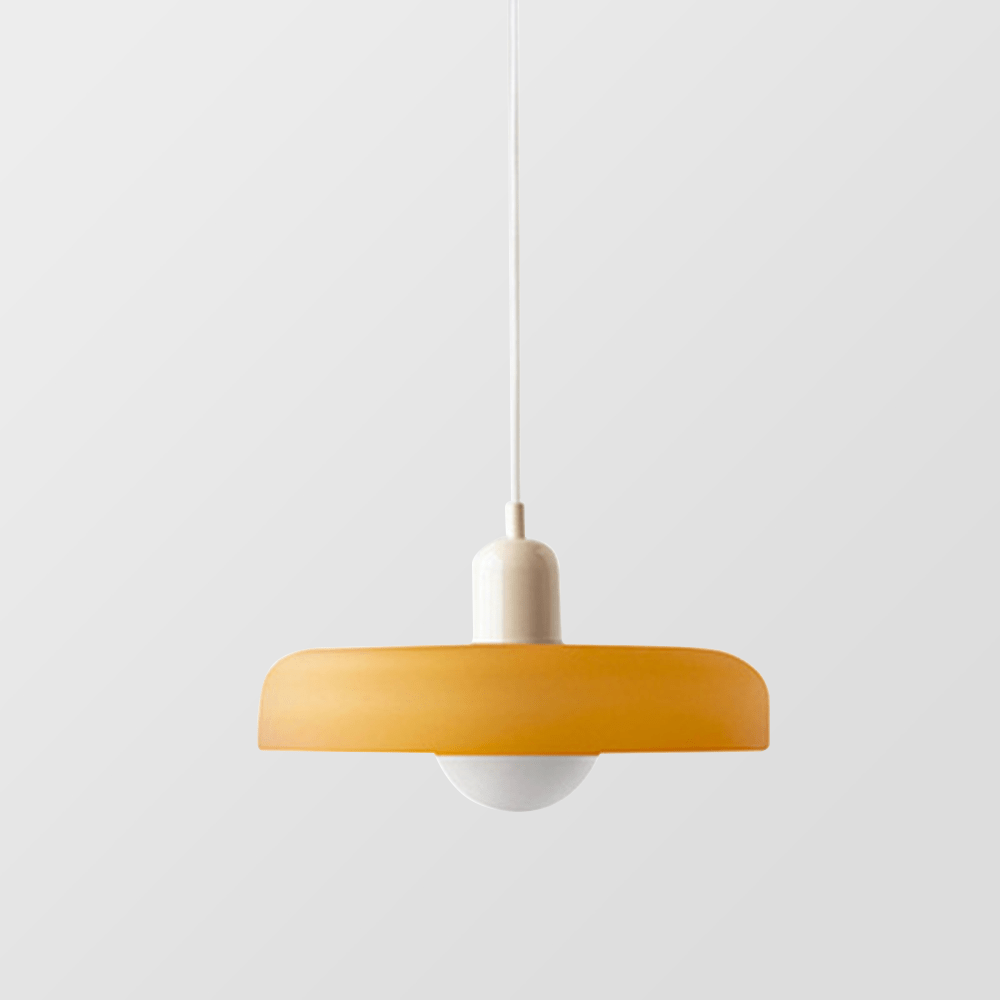 Bauhaus Hanglamp – Gekleurd Glas Stijlvol Design - Rivermark