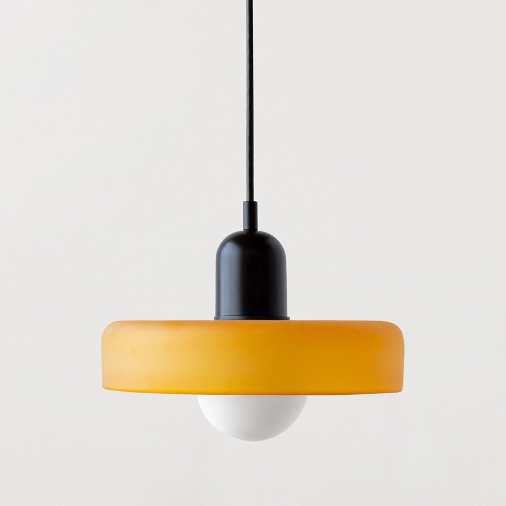 Bauhaus Hanglamp – Gekleurd Glas Stijlvol Design - Rivermark