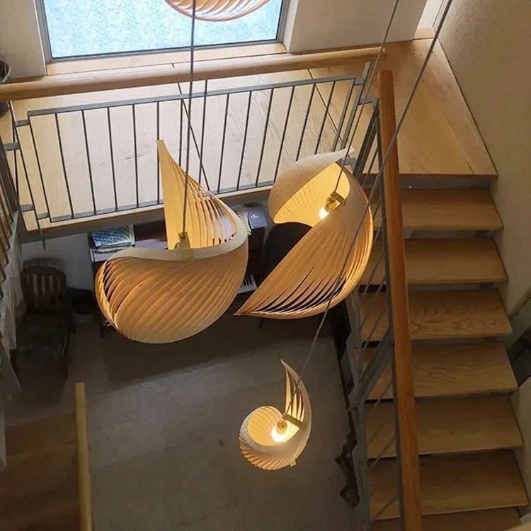 Elegante Japanse Vortex Hanglamp - Rivermark