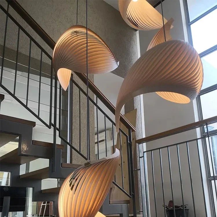 Elegante Japanse Vortex Hanglamp - Rivermark