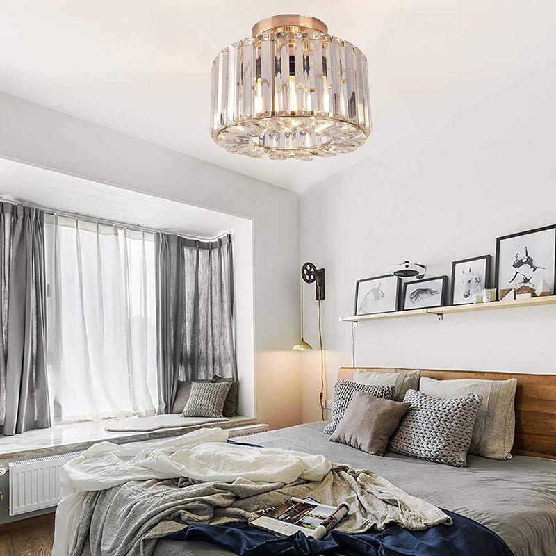 Elegante Kristallen Plafondlamp - Rivermark