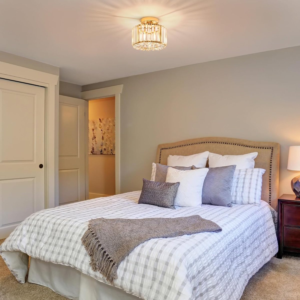 Elegante Kristallen Plafondlamp - Rivermark