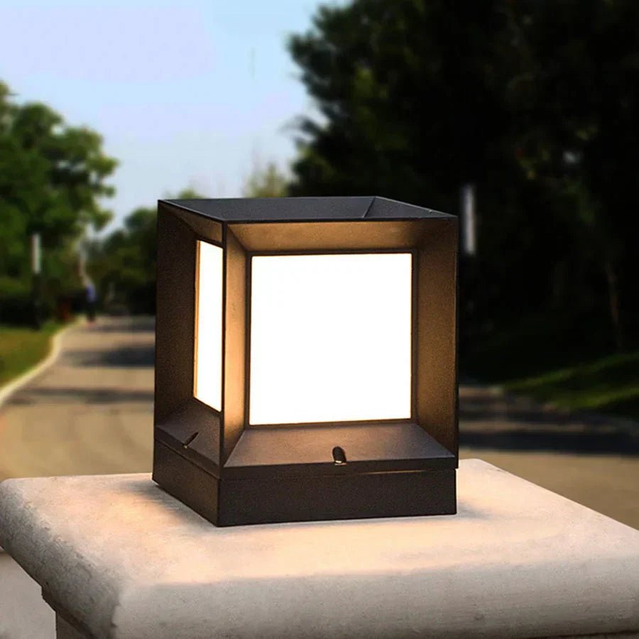 LumiPillar - Buiten Staande Lamp voor Poorten en Opritten - Rivermark