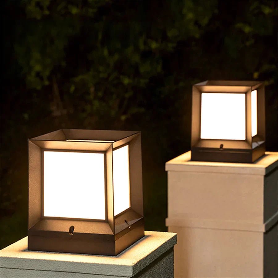 LumiPillar - Buiten Staande Lamp voor Poorten en Opritten - Rivermark