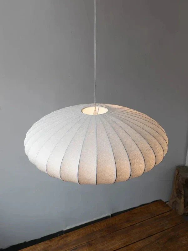 LumiSier - Zijden Hanglamp met Kroon - Rivermark