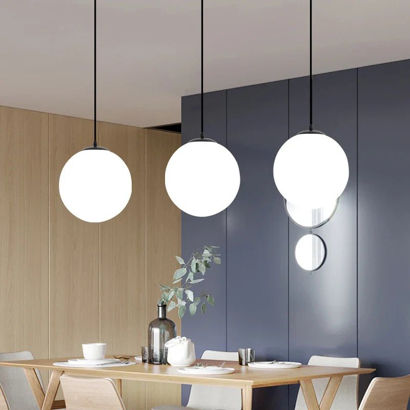 Moderne Glazen Bal Hanglamp - Rivermark