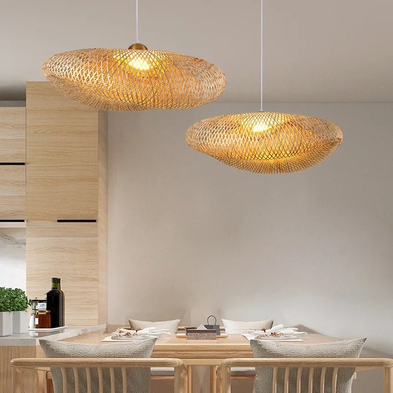 NatureLicht - Ambachtelijke Rotan Hanglamp - Rivermark