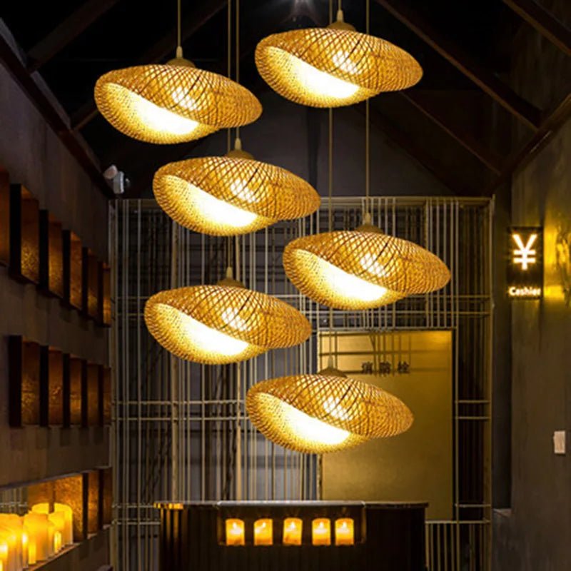 NatureLicht - Ambachtelijke Rotan Hanglamp - Rivermark