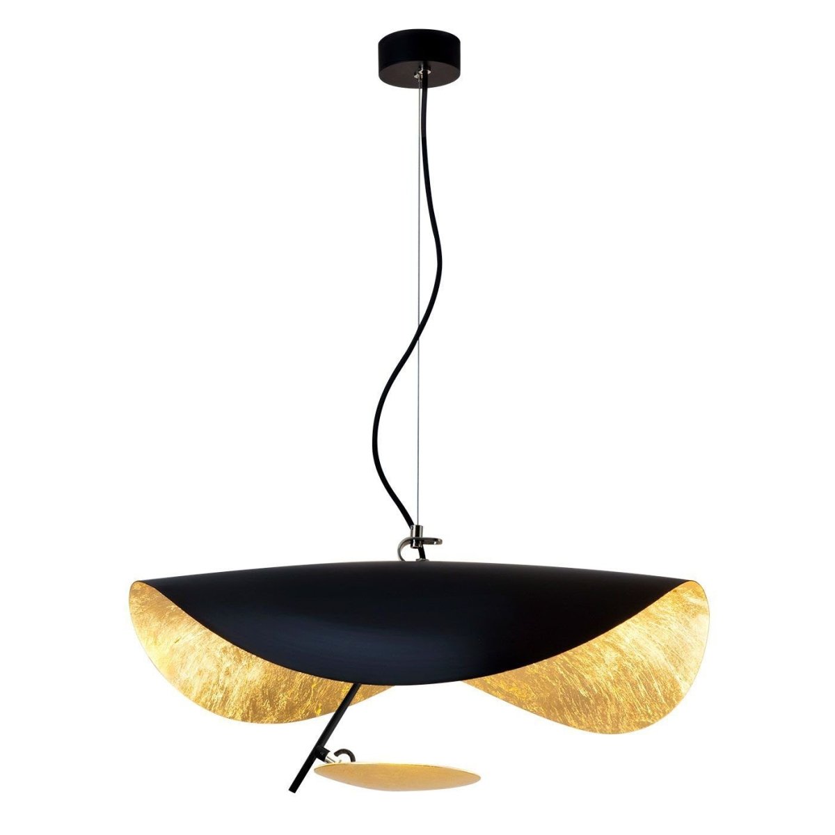 Nordische Lederam Manta Pendelleuchte - Rivermark