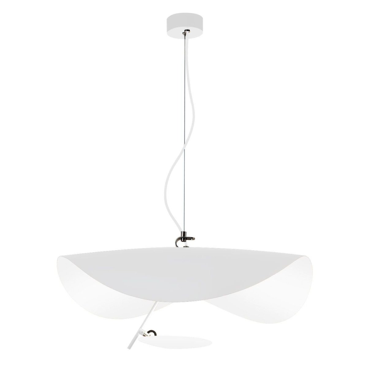 Nordische Lederam Manta Pendelleuchte - Rivermark