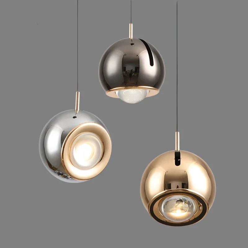 Nordische Moderne LED - Hängeleuchte mit Verstellbarer Höhe - Rivermark