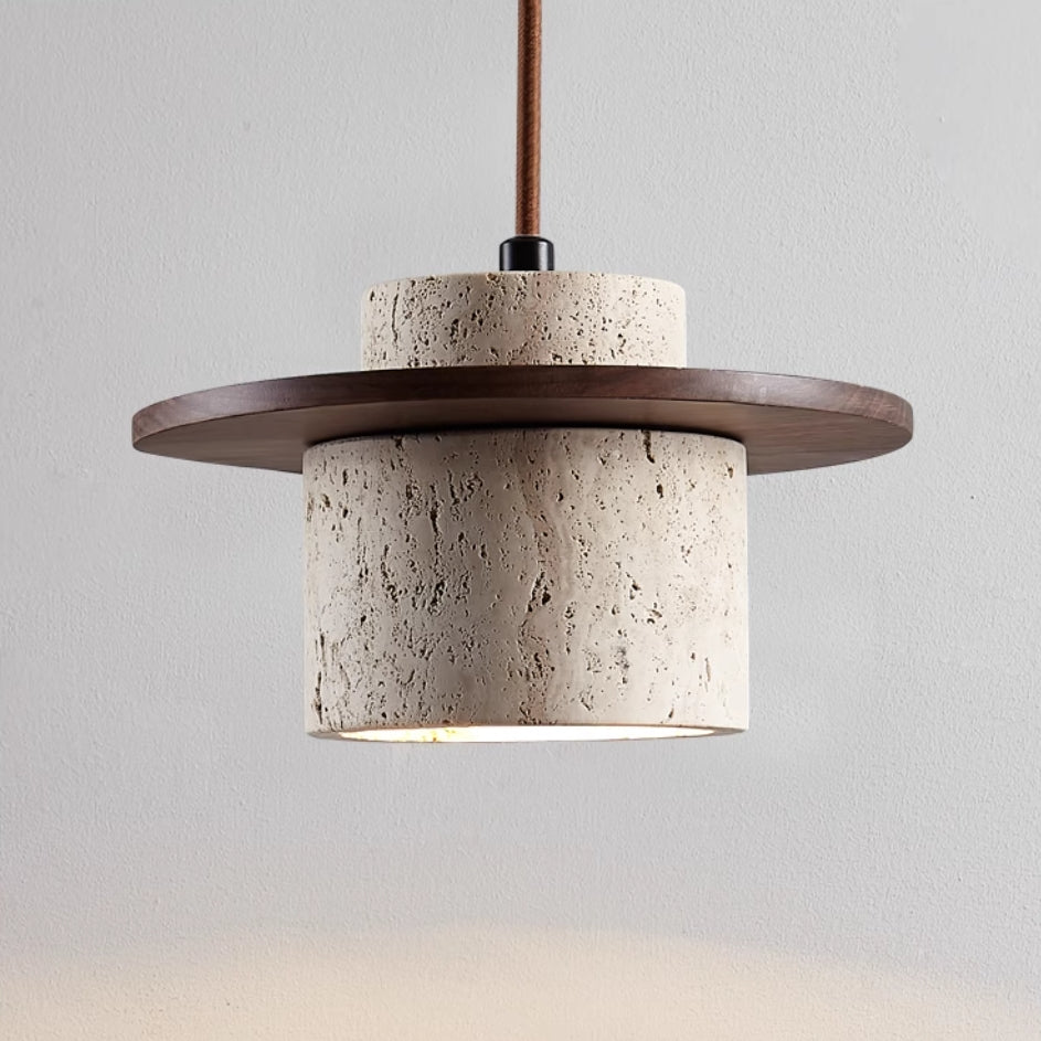 TRAVERTIN Hanglamp – Luxe Natuursteen Verlichting - Rivermark