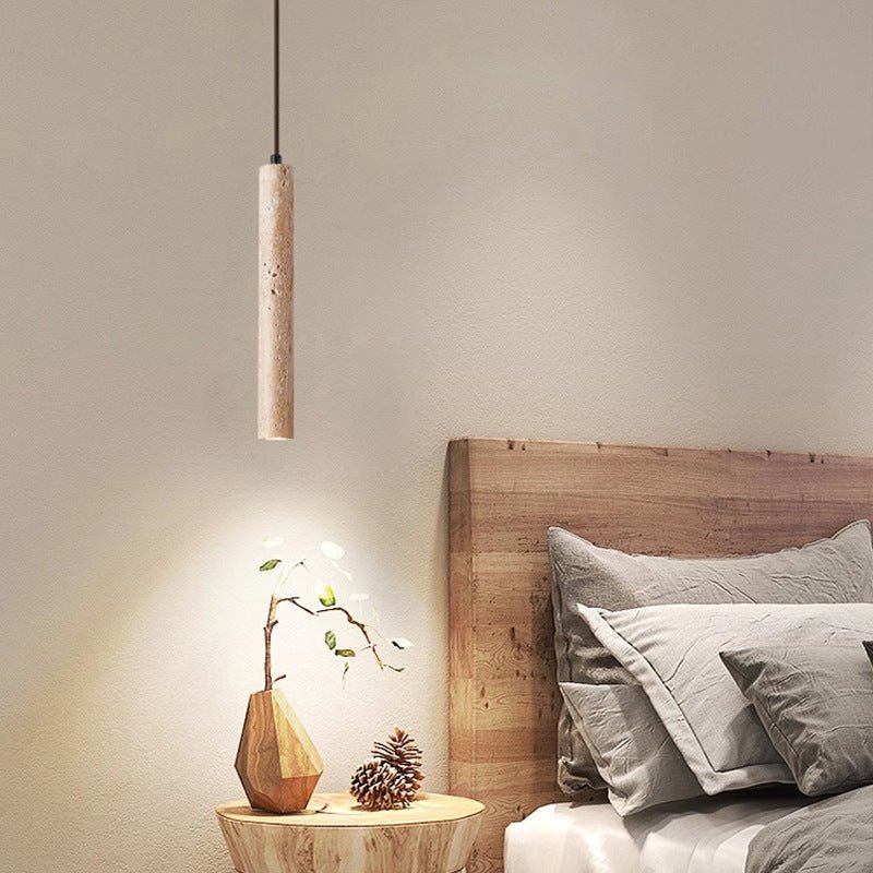 Travertin Minimalistische Langlinige Deckenleuchte - Rivermark